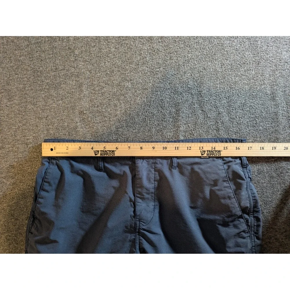 Hurley Shorts Men's Dri-FIT Golf Chino  Belt Loops Pockets Obsidian Blue Size 33